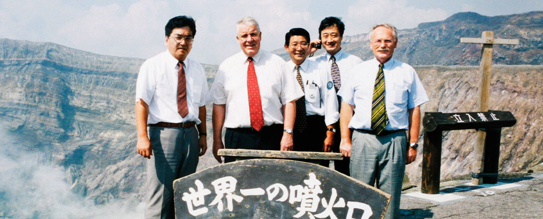 With customers in the Asian growth market
